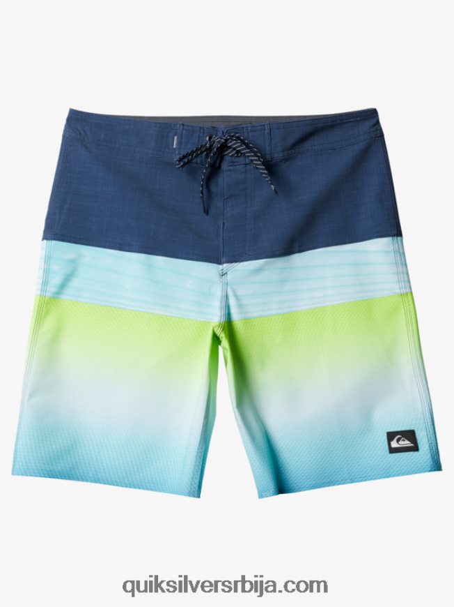 мушкарци Quiksilver сурфсилк панел 20 боардсхортс морнарски сако Z824VN1454