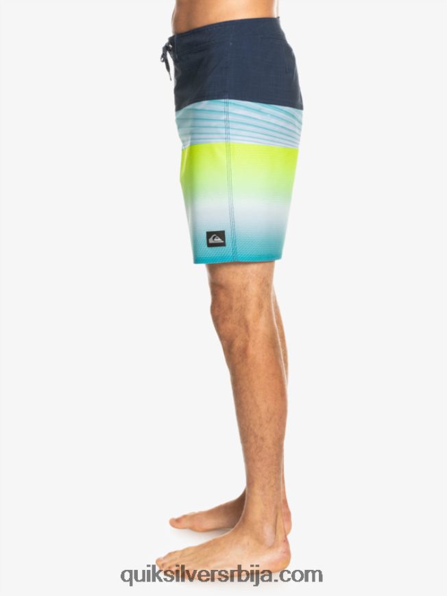 мушкарци Quiksilver сурфсилк панел 20 боардсхортс морнарски сако Z824VN1454