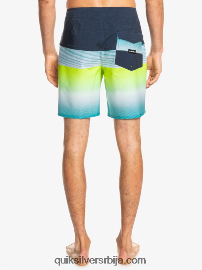 мушкарци Quiksilver сурфсилк панел 20 боардсхортс морнарски сако Z824VN1454