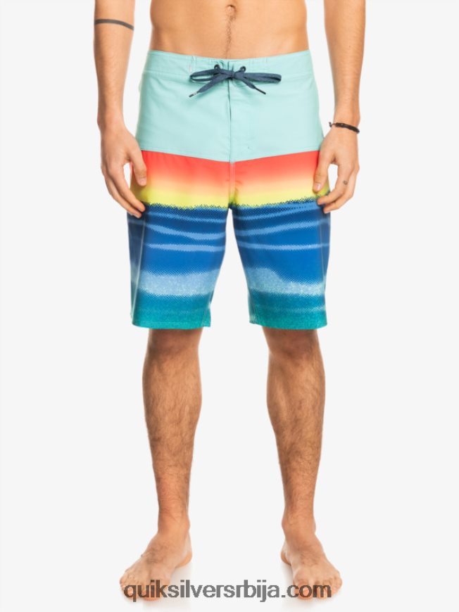 мушкарци Quiksilver сурфсилк панел 20 боардсхортс базен зелен Z824VN1455