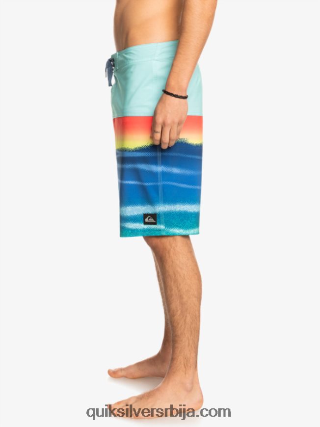 мушкарци Quiksilver сурфсилк панел 20 боардсхортс базен зелен Z824VN1455