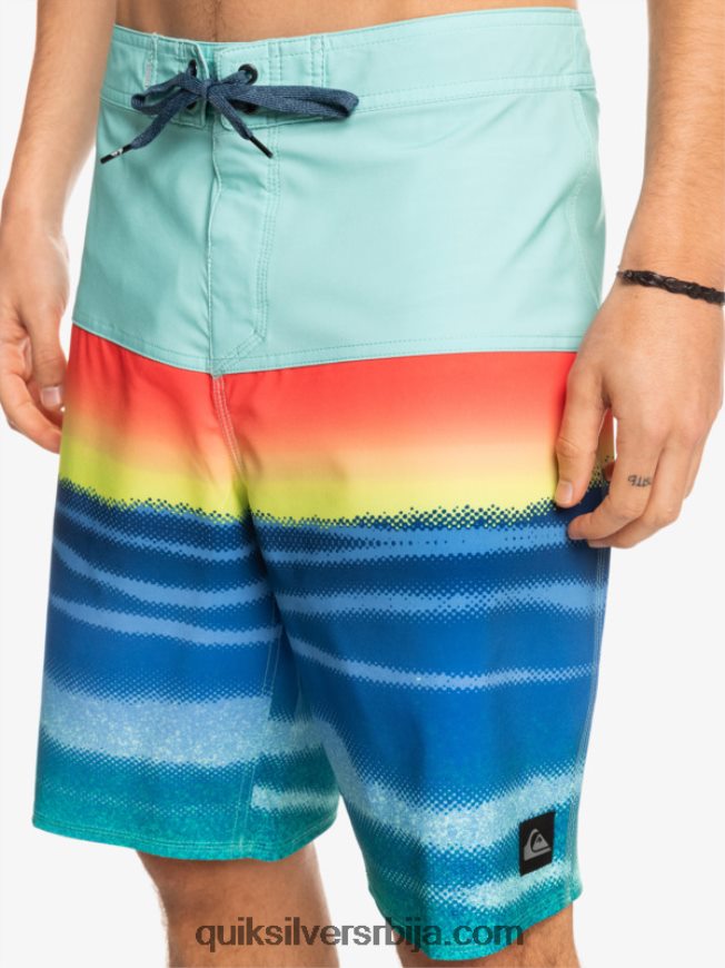 мушкарци Quiksilver сурфсилк панел 20 боардсхортс базен зелен Z824VN1455