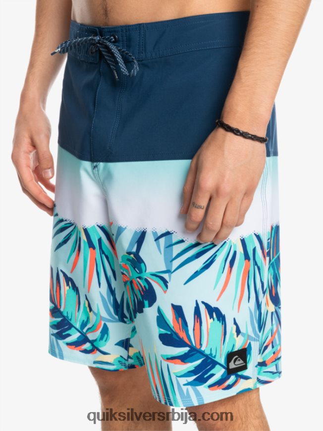 мушкарци Quiksilver сурфсилк панел 20 боардсхортс инсигниа блуе Z824VN1456