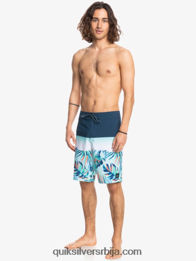 мушкарци Quiksilver сурфсилк панел 20 боардсхортс инсигниа блуе Z824VN1456