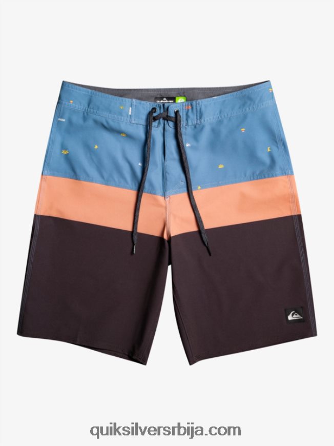 мушкарци Quiksilver сурфсилк панел 20 боардсхортс провинцијско плаво Z824VN1458