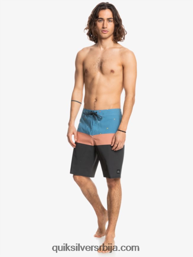 мушкарци Quiksilver сурфсилк панел 20 боардсхортс провинцијско плаво Z824VN1458