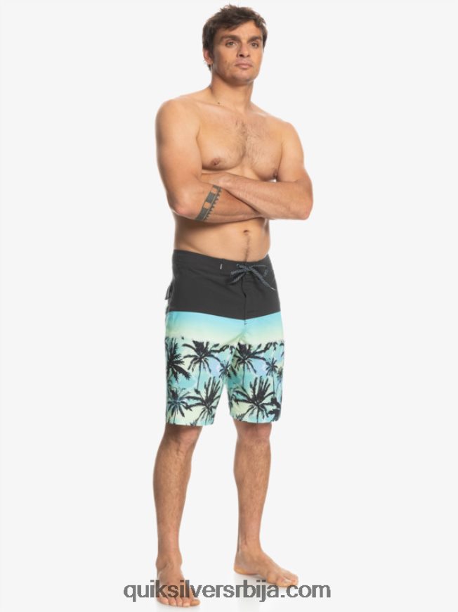 мушкарци Quiksilver сурфсилк панел 20 боардсхортс тармац Z824VN1461