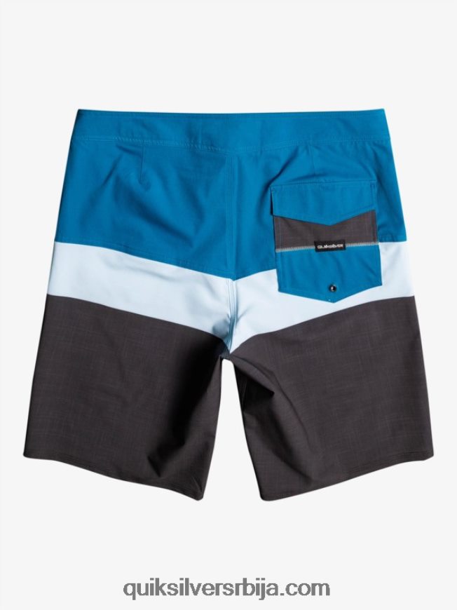 мушкарци Quiksilver сурфсилк панел 20 боардсхортс плаво сиво Z824VN1462