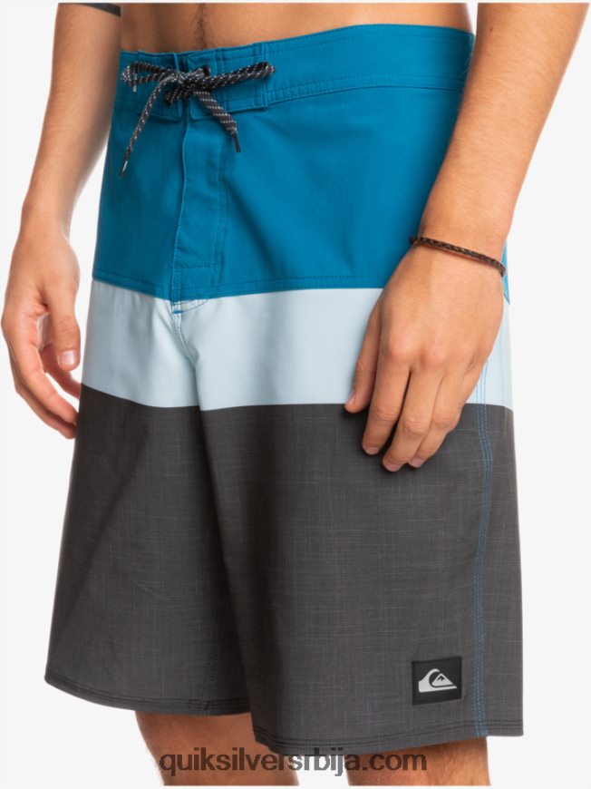 мушкарци Quiksilver сурфсилк панел 20 боардсхортс плаво сиво Z824VN1462