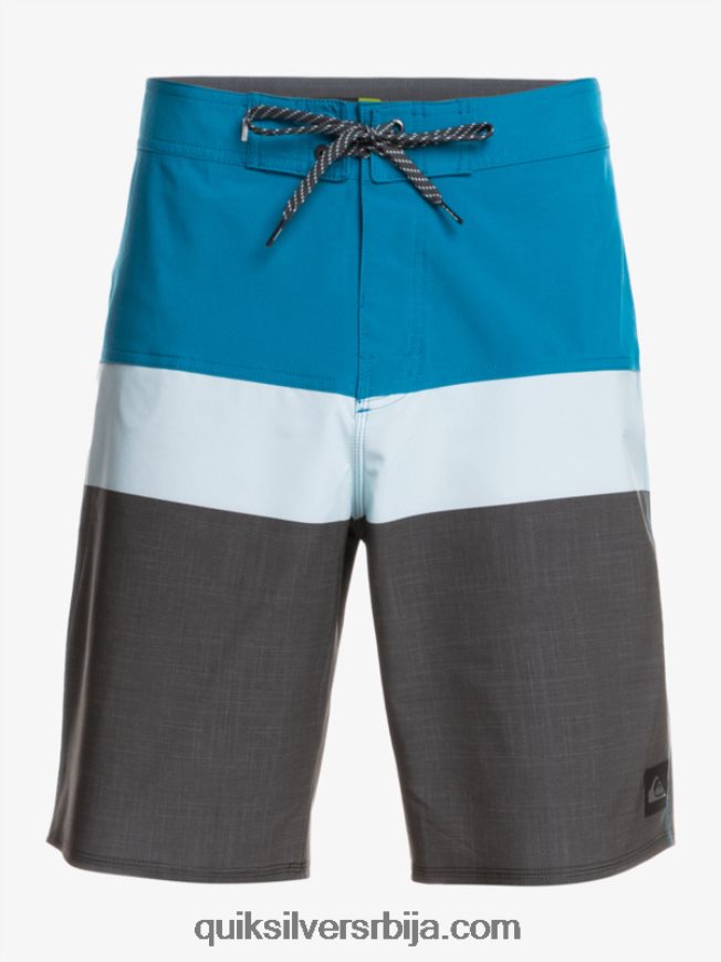 мушкарци Quiksilver сурфсилк панел 20 боардсхортс плаво сиво Z824VN1462