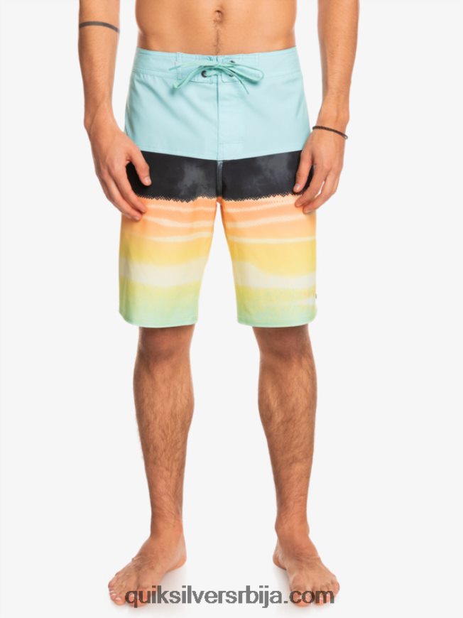 мушкарци Quiksilver сурфсилк панел 20 боардсхортс анђео плави Z824VN1463