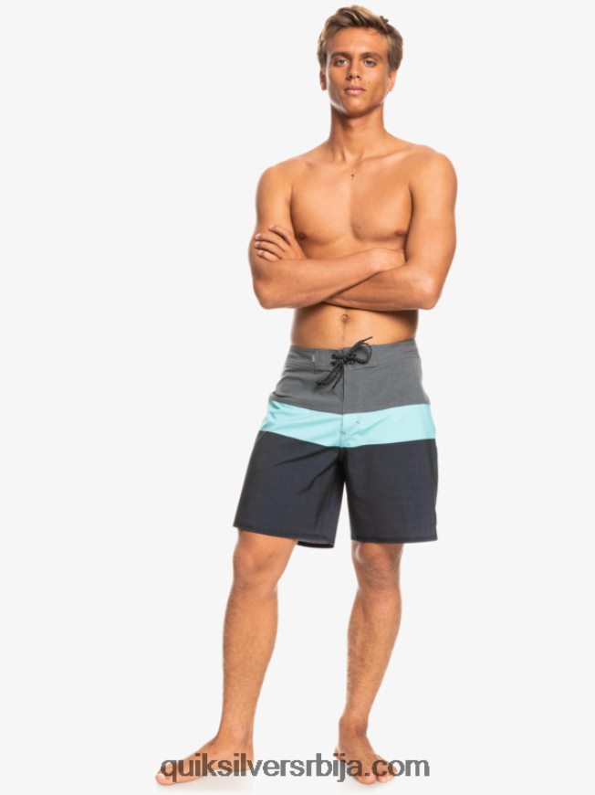 мушкарци Quiksilver сурфсилк панел 20 боардсхортс црн Z824VN1464