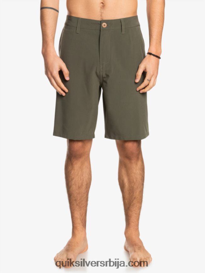мушкарци Quiksilver Оцеан унион ампхибиан 20 хибрид схортс лист грожђа Z824VN150