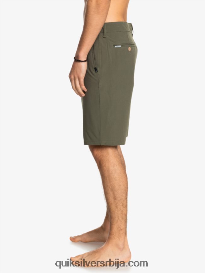 мушкарци Quiksilver Оцеан унион ампхибиан 20 хибрид схортс лист грожђа Z824VN150