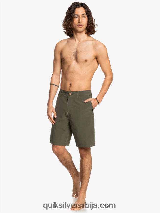 мушкарци Quiksilver Оцеан унион ампхибиан 20 хибрид схортс лист грожђа Z824VN150