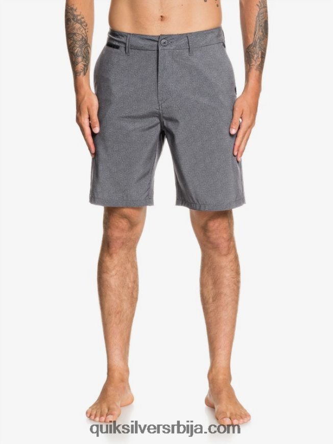 мушкарци Quiksilver унион хеатхер ампхибиан 20 хибрид шорц црн Z824VN1585