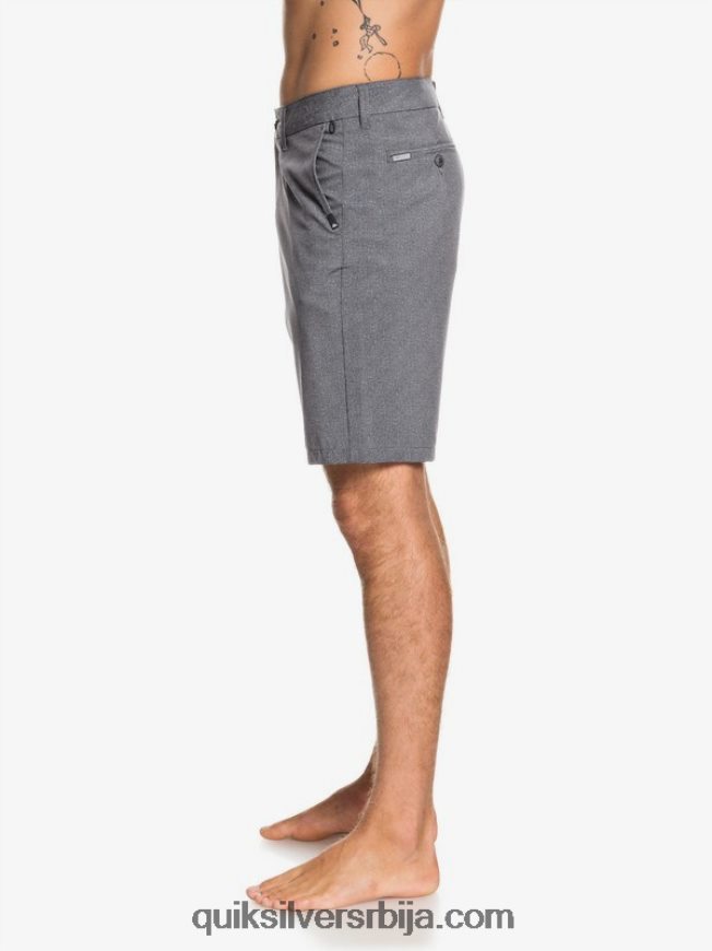 мушкарци Quiksilver унион хеатхер ампхибиан 20 хибрид шорц црн Z824VN1585