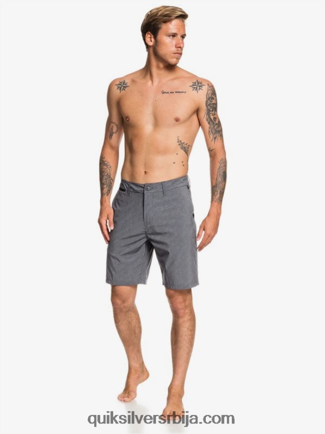 мушкарци Quiksilver унион хеатхер ампхибиан 20 хибрид шорц црн Z824VN1585