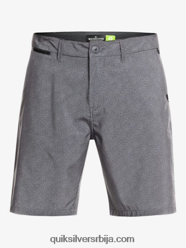 мушкарци Quiksilver унион хеатхер ампхибиан 20 хибрид шорц црн Z824VN1585