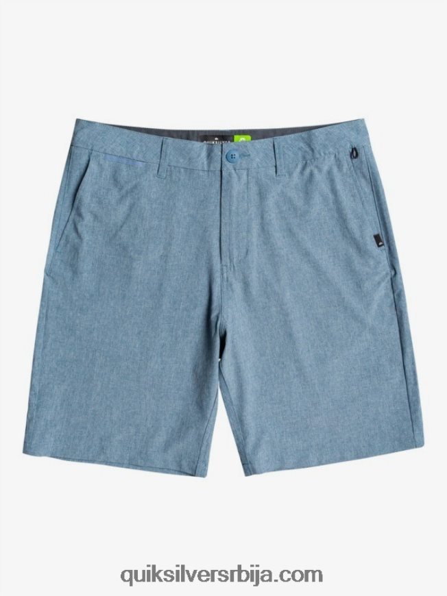 мушкарци Quiksilver унион хеатхер ампхибиан 20 хибрид шорц капетани плави Z824VN1586