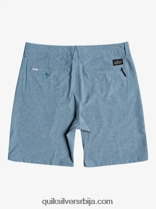 мушкарци Quiksilver унион хеатхер ампхибиан 20 хибрид шорц капетани плави Z824VN1586