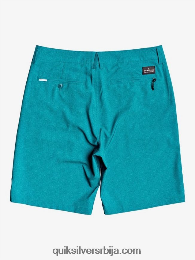 мушкарци Quiksilver унион хеатхер ампхибиан 20 хибрид шорц плави корал Z824VN1588