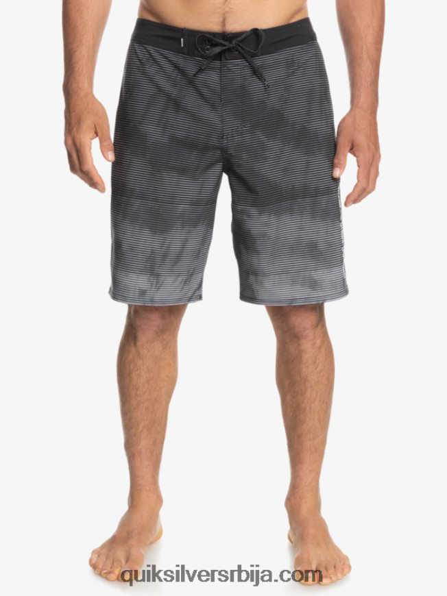 мушкарци Quiksilver сурфсилк массиве 20 боардсхортс црн Z824VN1593