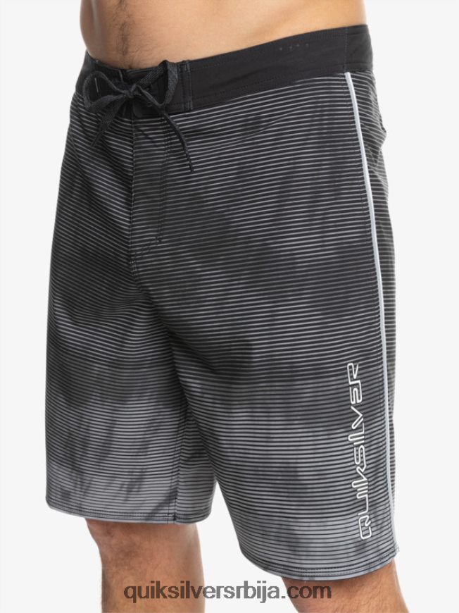мушкарци Quiksilver сурфсилк массиве 20 боардсхортс црн Z824VN1593