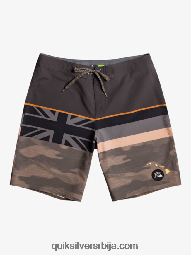 мушкарци Quiksilver сурфсилк 20 боардсхортс лист грожђа Z824VN1603