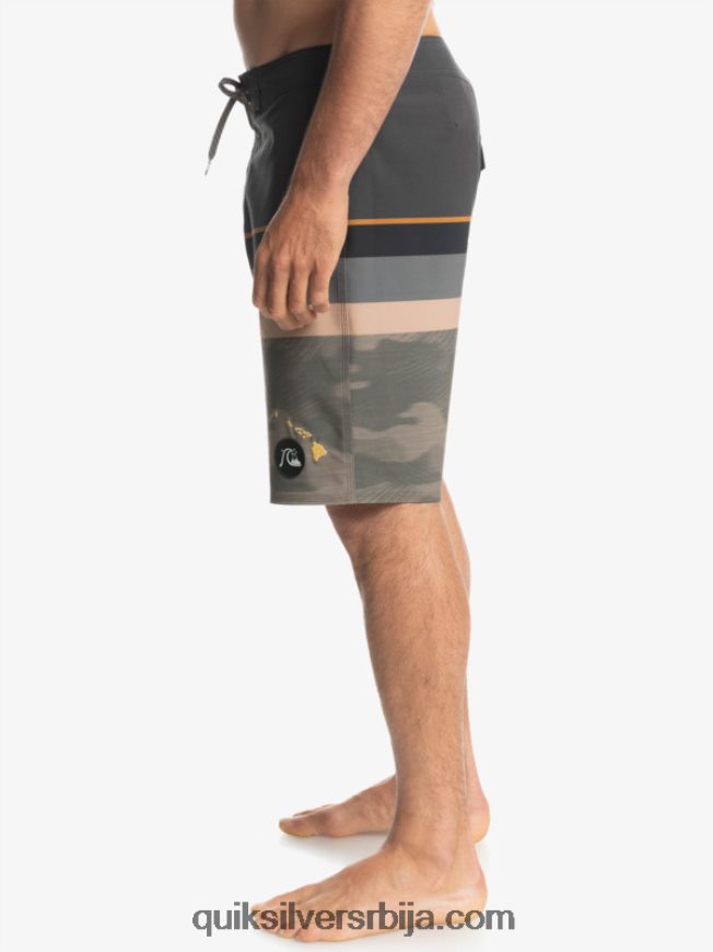 мушкарци Quiksilver сурфсилк 20 боардсхортс лист грожђа Z824VN1603