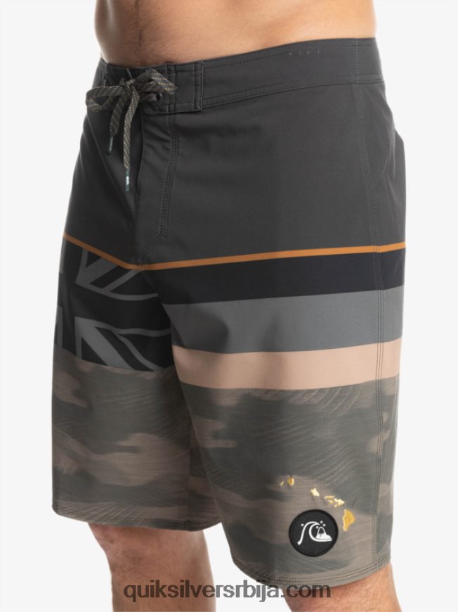 мушкарци Quiksilver сурфсилк 20 боардсхортс лист грожђа Z824VN1603