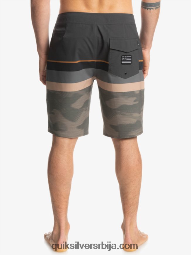 мушкарци Quiksilver сурфсилк 20 боардсхортс лист грожђа Z824VN1603