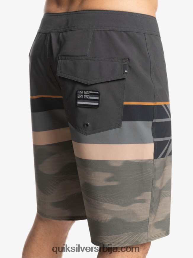 мушкарци Quiksilver сурфсилк 20 боардсхортс лист грожђа Z824VN1603