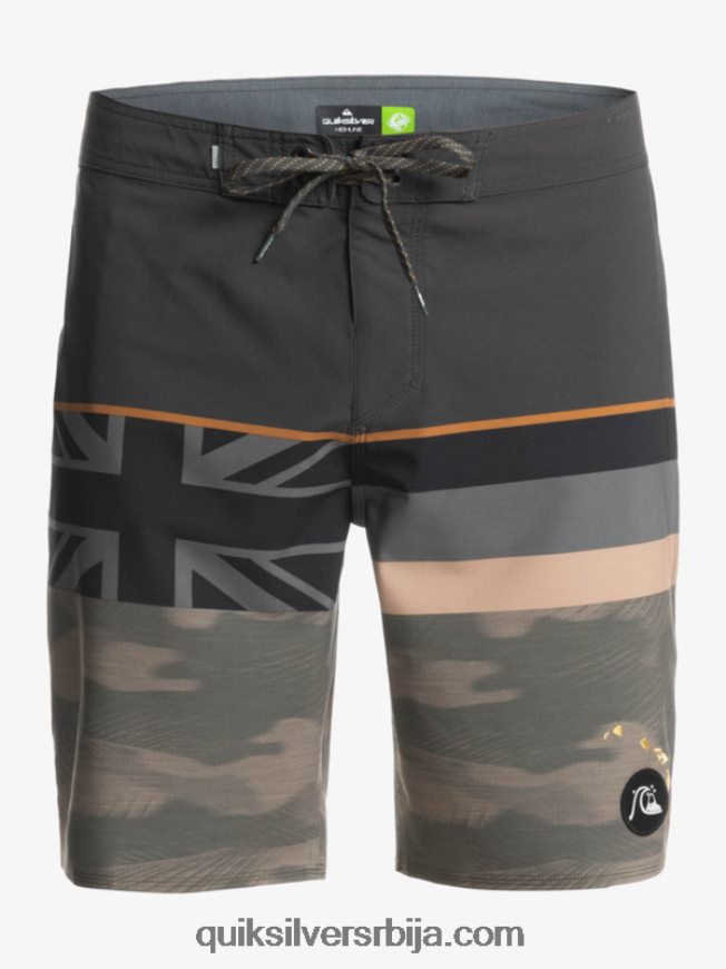 мушкарци Quiksilver сурфсилк 20 боардсхортс лист грожђа Z824VN1603