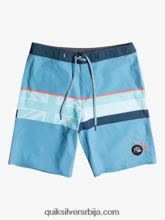 мушкарци Quiksilver сурфсилк 20 боардсхортс делпх блуе Z824VN1604