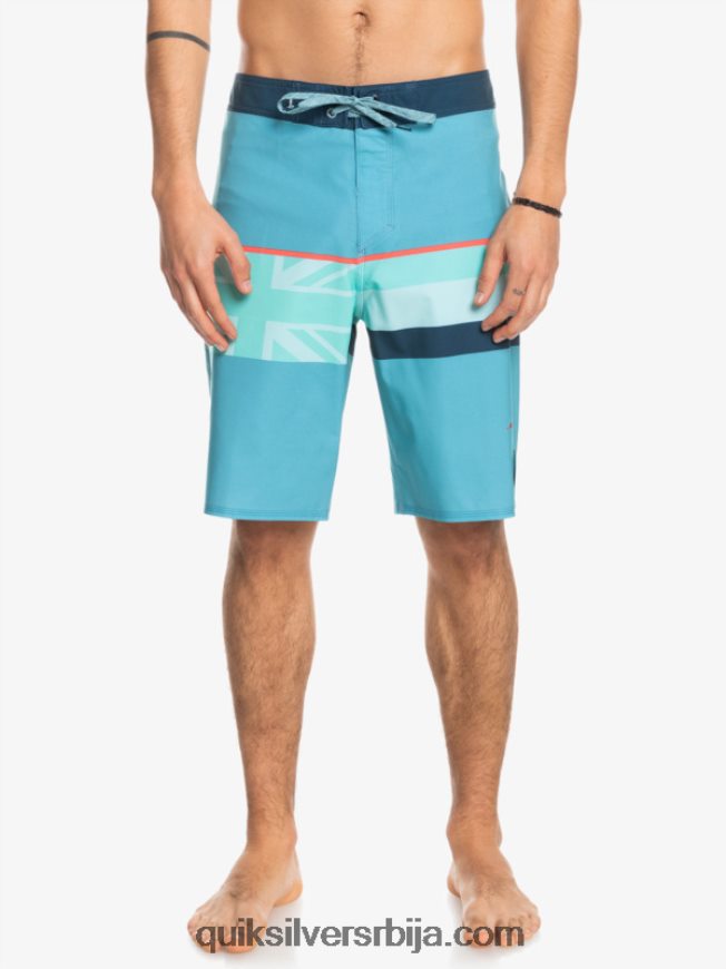 мушкарци Quiksilver сурфсилк 20 боардсхортс делпх блуе Z824VN1604