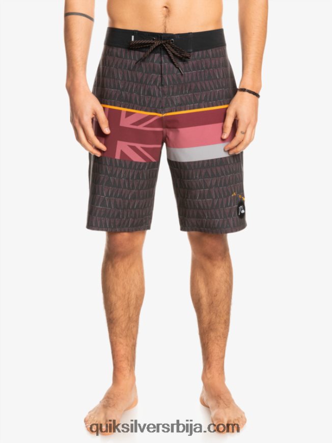 мушкарци Quiksilver сурфсилк 20 боардсхортс рубинско вино Z824VN1605
