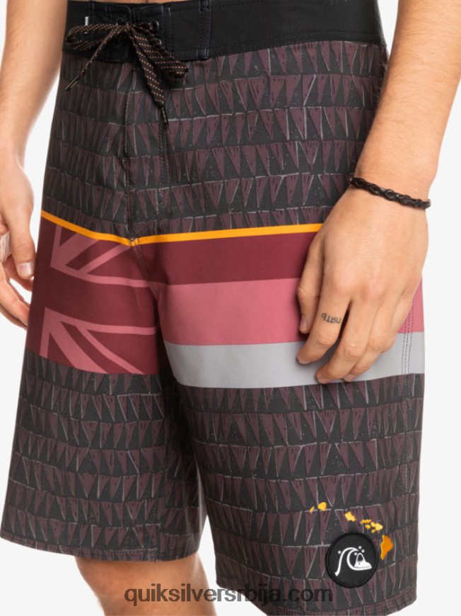 мушкарци Quiksilver сурфсилк 20 боардсхортс рубинско вино Z824VN1605