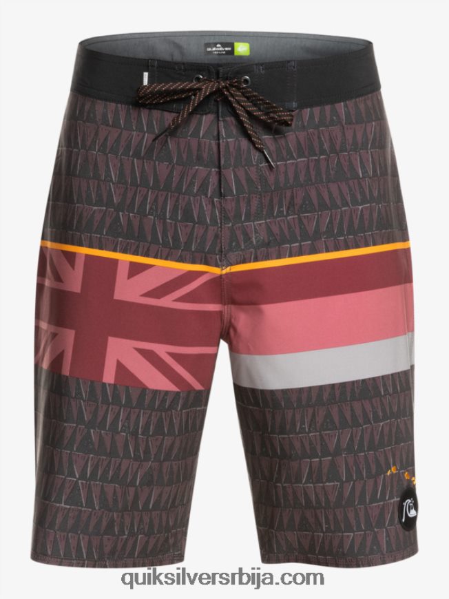 мушкарци Quiksilver сурфсилк 20 боардсхортс рубинско вино Z824VN1605