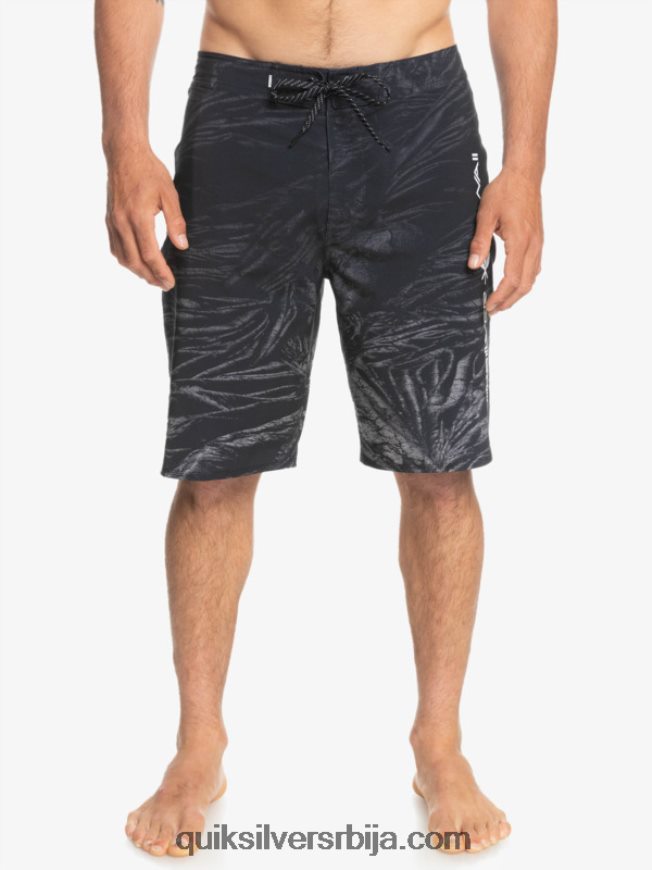 мушкарци Quiksilver сурфсилк хаваии хомегровн фадед 20 боардсхортс црн Z824VN1608