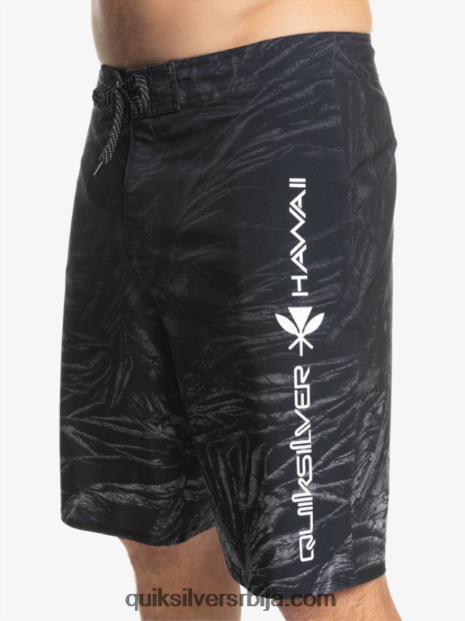 мушкарци Quiksilver сурфсилк хаваии хомегровн фадед 20 боардсхортс црн Z824VN1608