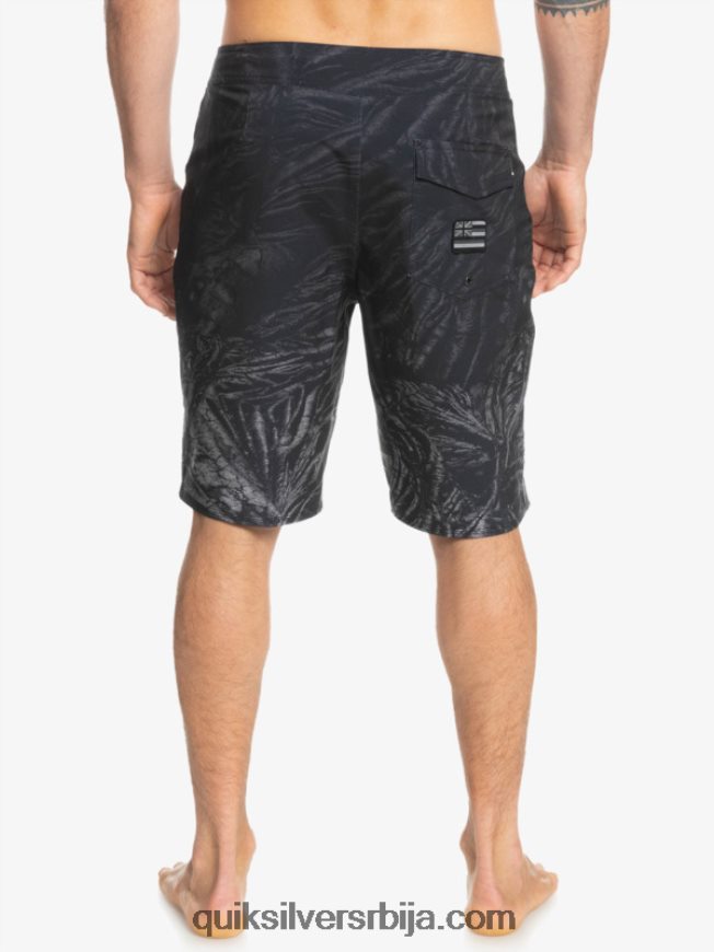 мушкарци Quiksilver сурфсилк хаваии хомегровн фадед 20 боардсхортс црн Z824VN1608