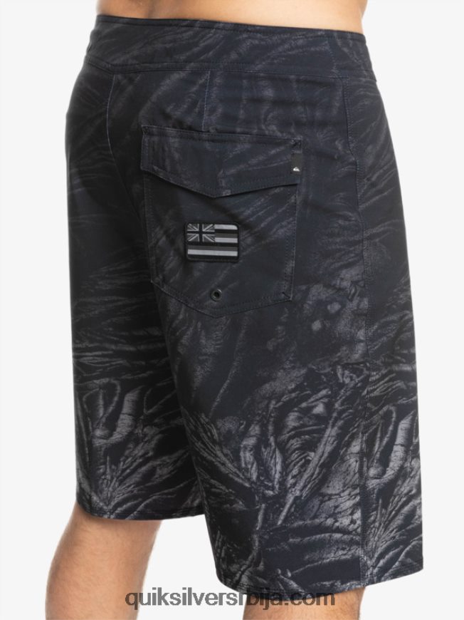 мушкарци Quiksilver сурфсилк хаваии хомегровн фадед 20 боардсхортс црн Z824VN1608