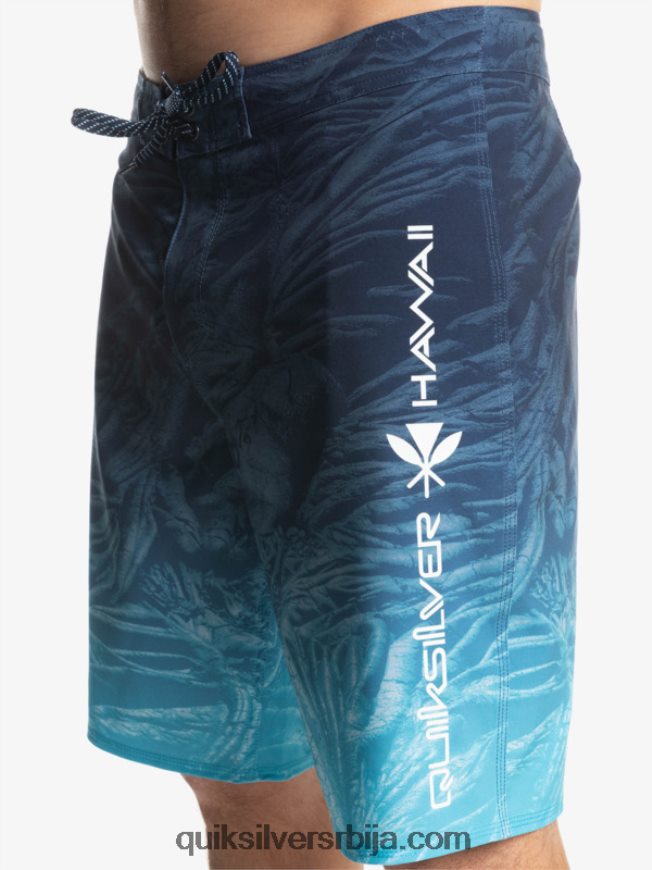 мушкарци Quiksilver сурфсилк хаваии хомегровн фадед 20 боардсхортс инсигниа блуе Z824VN1609
