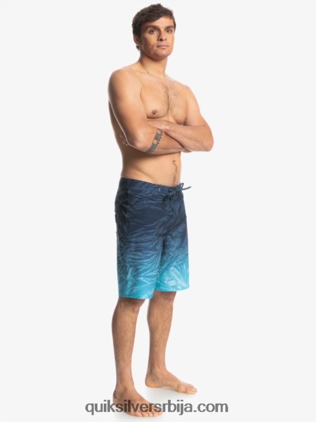 мушкарци Quiksilver сурфсилк хаваии хомегровн фадед 20 боардсхортс инсигниа блуе Z824VN1609