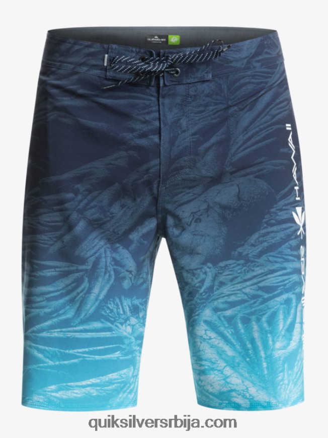 мушкарци Quiksilver сурфсилк хаваии хомегровн фадед 20 боардсхортс инсигниа блуе Z824VN1609