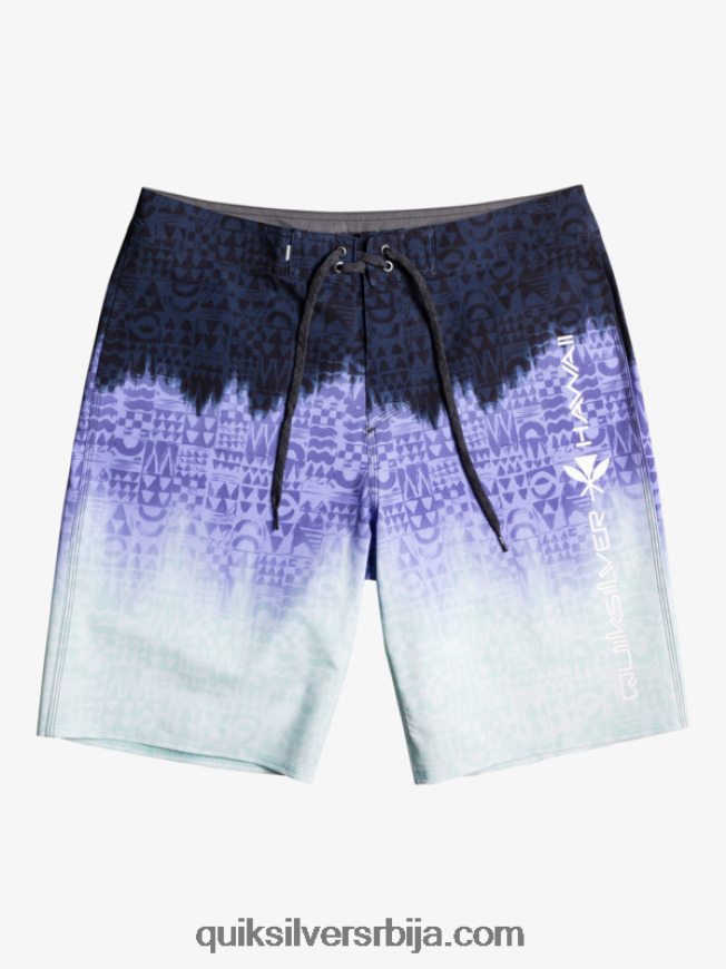 мушкарци Quiksilver сурфсилк хаваии хомегровн фадед 20 боардсхортс јацаранда Z824VN1611