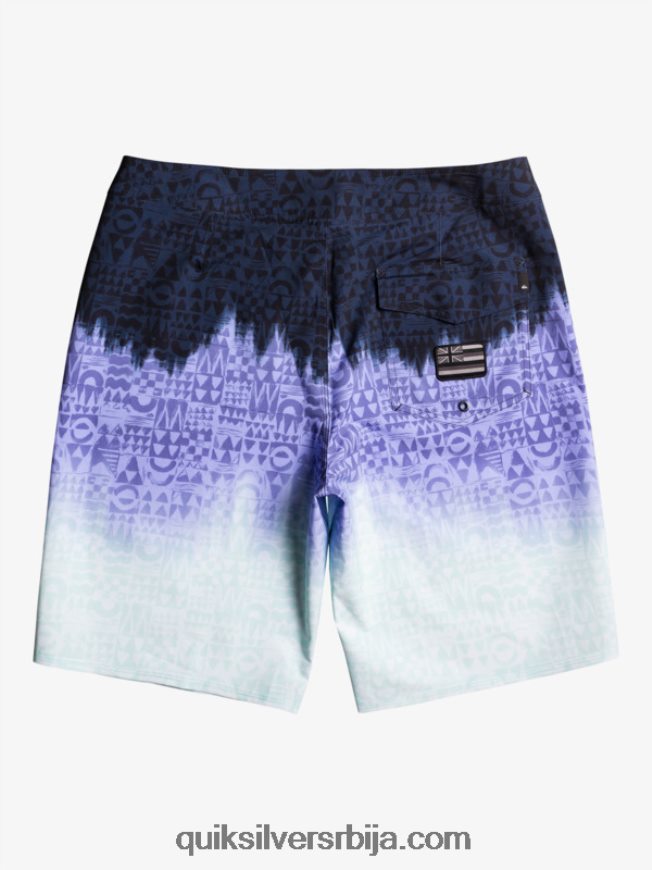 мушкарци Quiksilver сурфсилк хаваии хомегровн фадед 20 боардсхортс јацаранда Z824VN1611