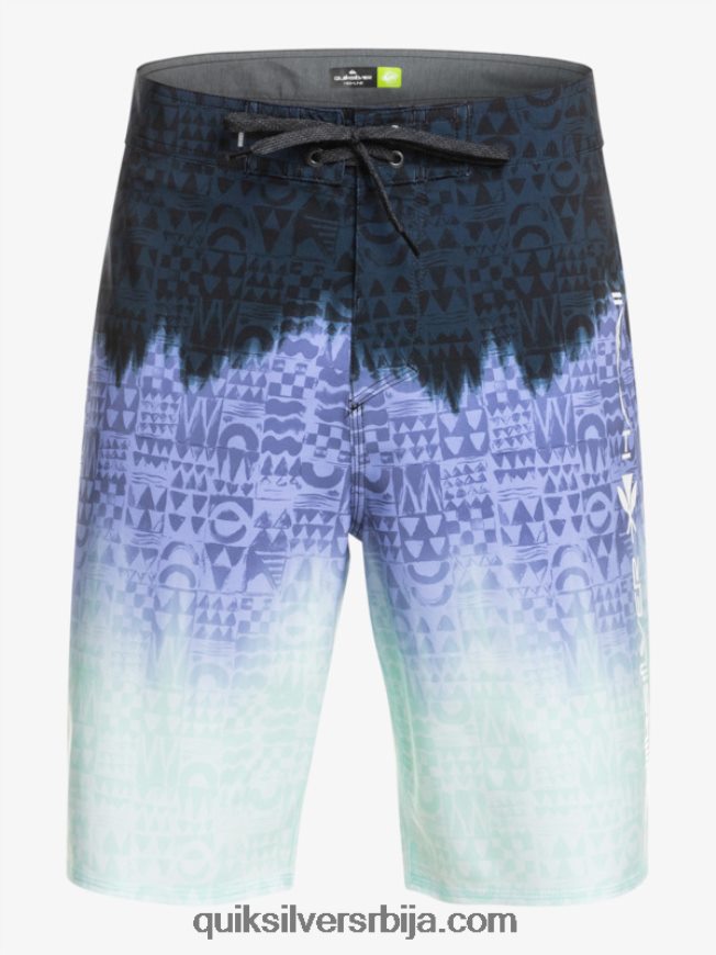мушкарци Quiksilver сурфсилк хаваии хомегровн фадед 20 боардсхортс јацаранда Z824VN1611