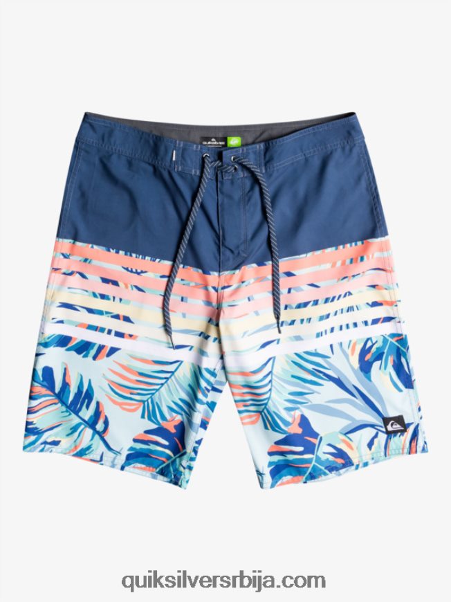 мушкарци Quiksilver свакодневна свелл висион 20 шорц за плажу инсигниа блуе Z824VN1616